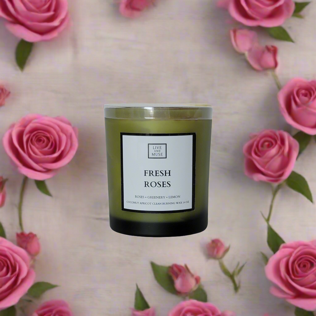 Fresh Roses Candle