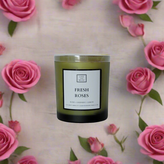 Fresh Roses Candle