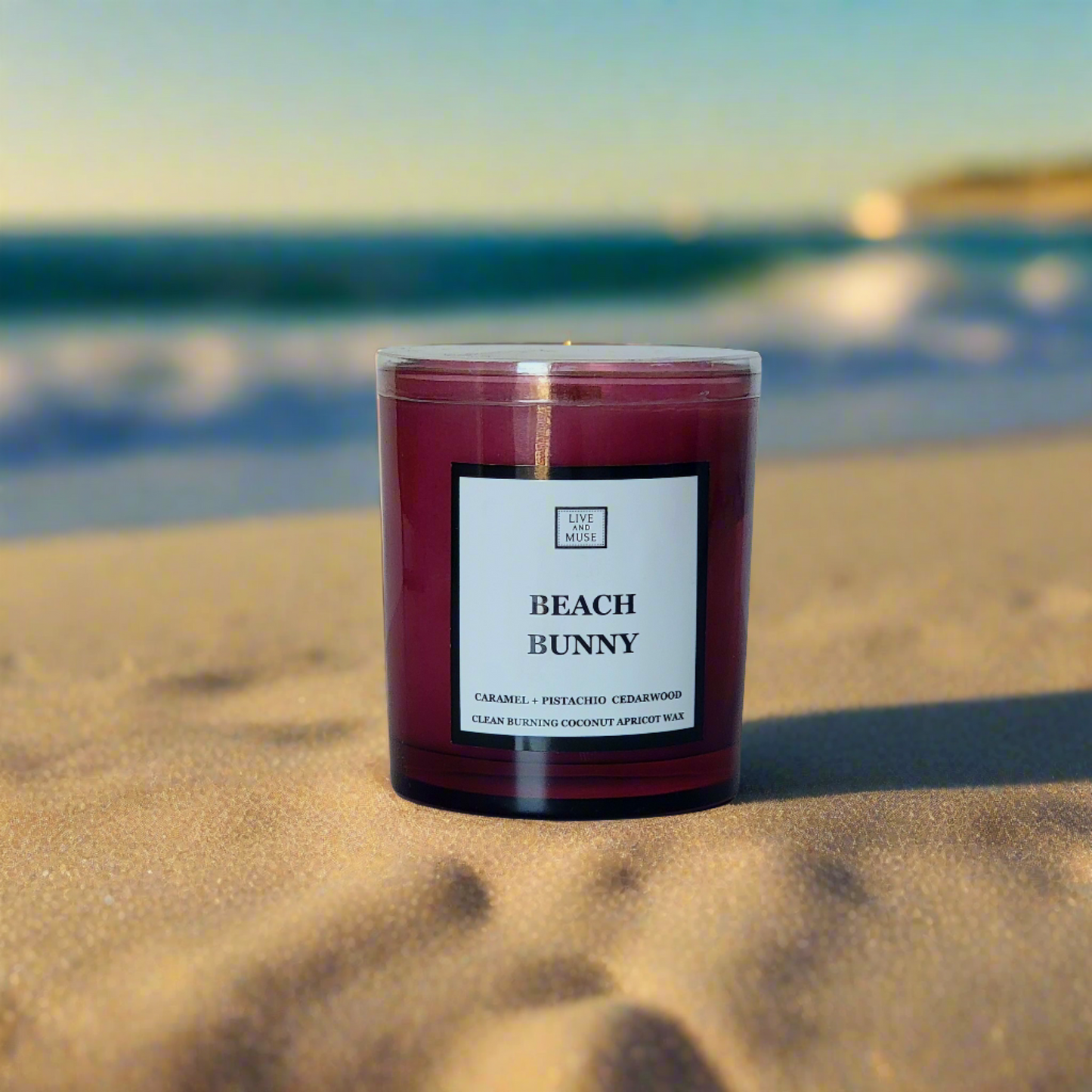 Beach Bunny Candle