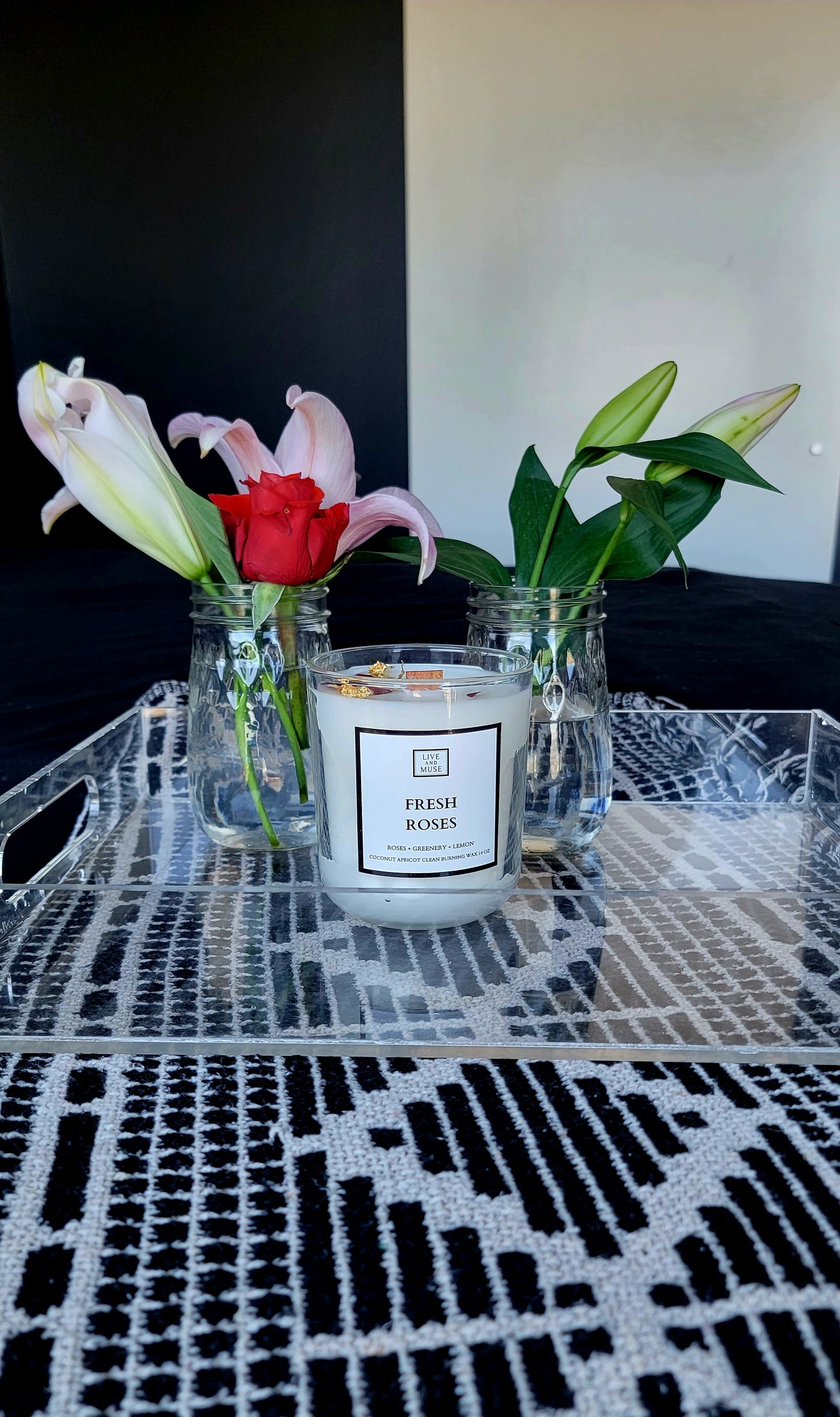 Fresh Roses Candle