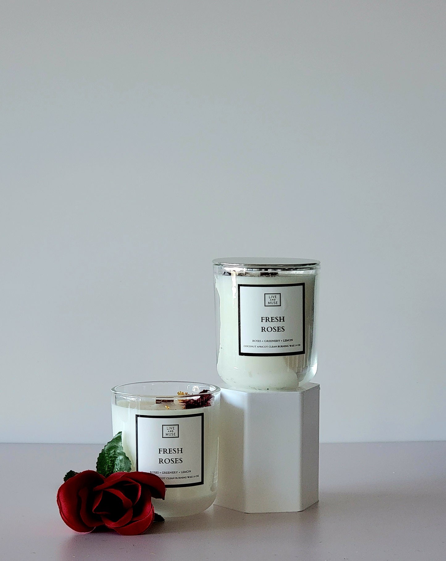 Fresh Roses Candle