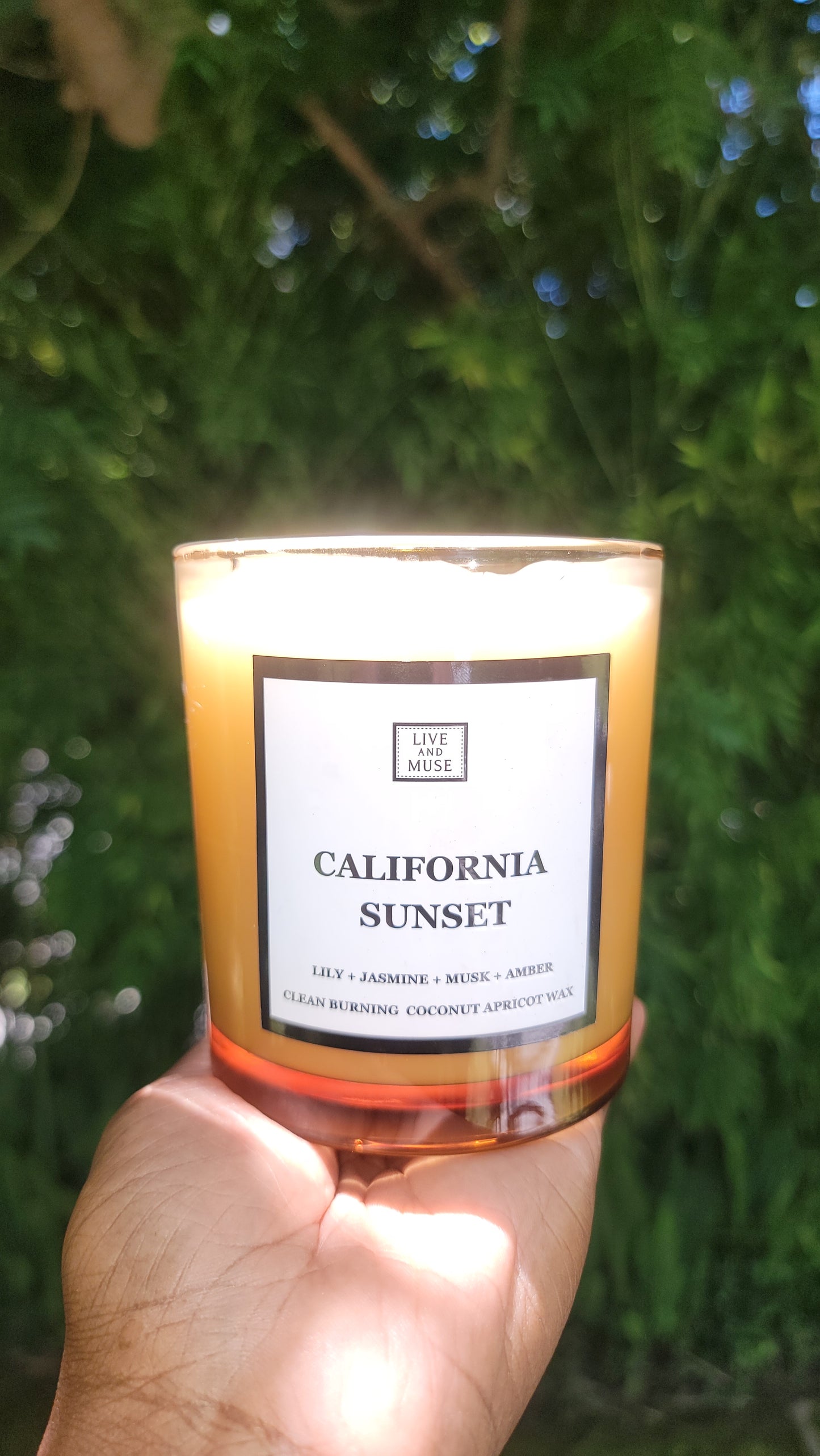 California Sunset Candle