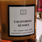 California Sunset Candle