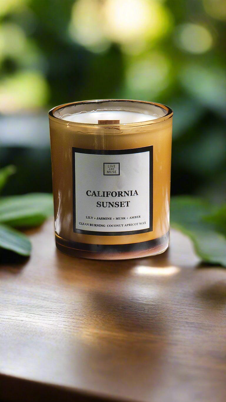 California Sunset Candle