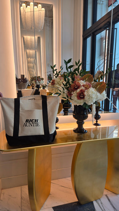 Rich Auntie Luxe Tote