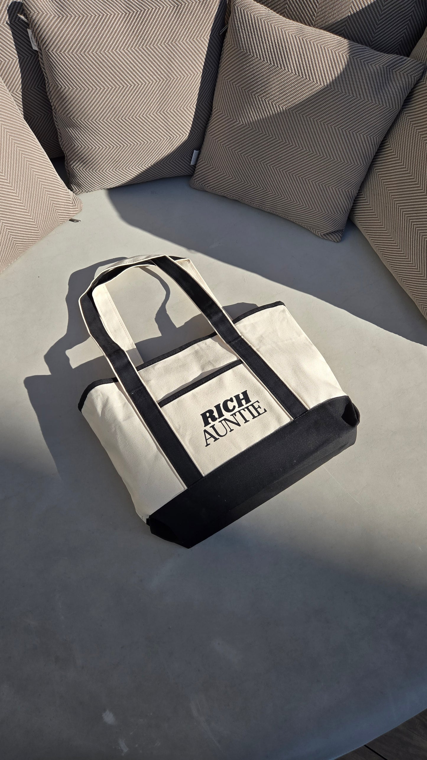Rich Auntie Luxe Tote