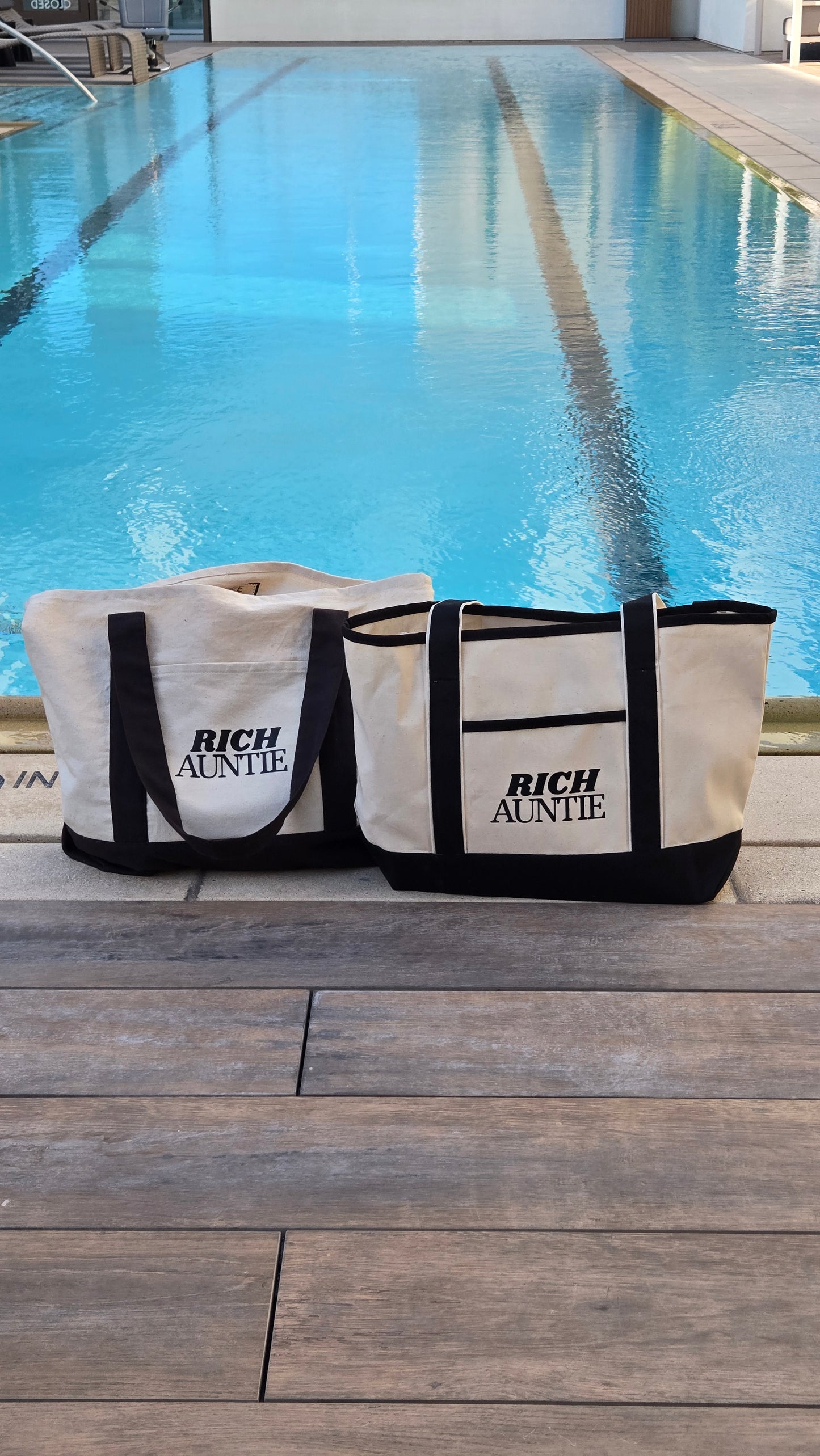Rich Auntie Luxe Tote